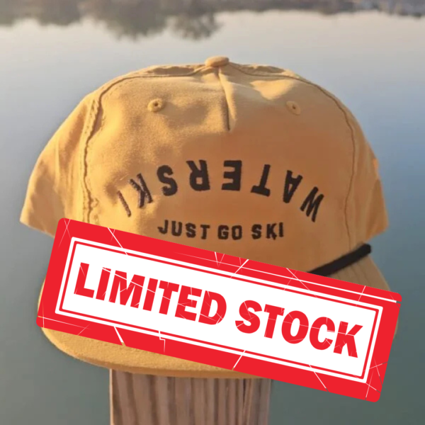 Waterski- "Just Go Ski" Snapback Hat!